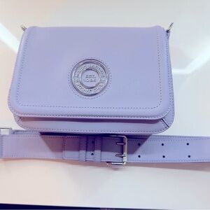 Marc Jacobs H901L01RE21 Lavender Logo Shoulder Bag / Crossbody